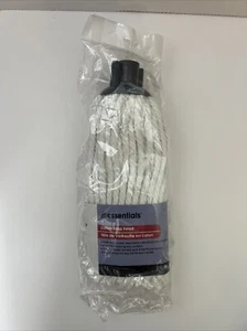 Cabezal de fregona de algodón Essentials apto para cualquier mango roscado de EE. UU. NUEVO SELLADO - Imagen 1 de 5