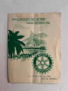 RARE 1948 Rotary Int'l 39th Convention in RIO DE JANEIRO May 16 - 20 - Bild 1 von 4