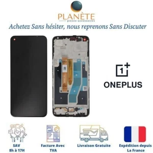 Ecran LCD et Vitre tactile Noir Sur Châssis Pour OnePlus Nord CE 2 Lite 5G - Photo 1 sur 1