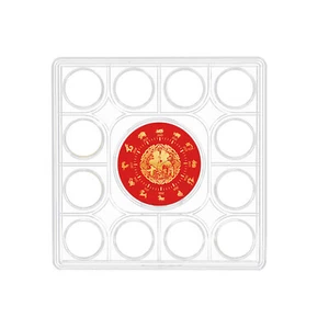 12 Coins Storage Box 27MM Commemorative Display Holder Collection Case Box n - Picture 1 of 12