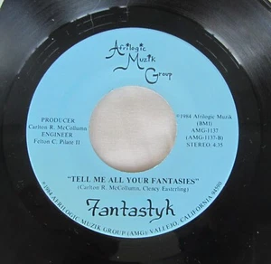 FANTASTYK " I Love You, I Love You / Tell Me All Your Fantasies" 1984 Boogie 45 - Picture 1 of 3