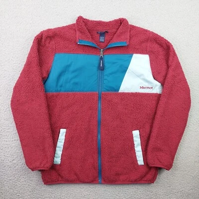 Chaqueta polar con cremallera completa Marmot Roland jóvenes niños niños talla XL granate Foto 1 de 4