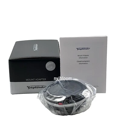 Nuevo adaptador de enfoque cercano VOIGTLANDER VM-X II VM/ZM lente a cámara FUJI X Foto 1 de 4
