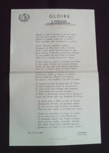 Gloire à Mangin - Imagen 1 de 1