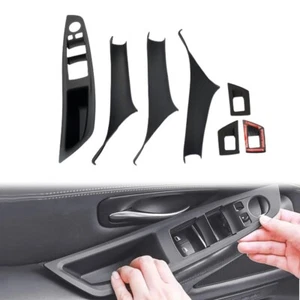 7pcs No-Remove Interior Door Pull Handle Sticky Cover for BMW 5 Series F10/F1... - Picture 1 of 8