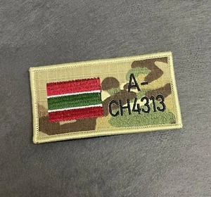 RAMS Royal Army Medical Service New MTP Zap Number Blood Badge Military Patch - Picture 1 of 1