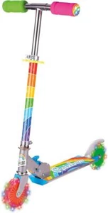 Ozbozz Rainbow Scooter With 2 Light Up Wheels And Adjustable Handlebar For Kids - Picture 1 of 7