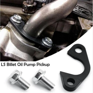 LS Billet Oil Pump Pickup Tube Girdle Brace Hold Down GEN III IV LS1 LS2 LS3 AU - Picture 1 of 8
