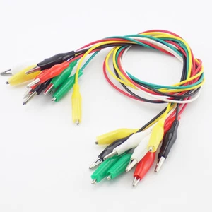 1/5/10 Pcs Alligator Clips Electrical Roach Test Lead Clip Crocodile Clips - Picture 1 of 9