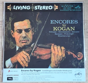LEONID KOGAN Violin Encores RCA LIVING STEREO LSC-2250 SEALED 180g MINT AUDIO - Picture 1 of 5