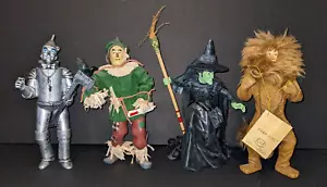 4 Vintage Zauberer von Oz Fabriche Mache Figuren Kurt S Adler Turner Entmt 1998 - Bild 1 von 5
