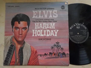 ELVIS PRESLEY Harem Holiday *1965 GERMAN SILVER/BLACK RCA 1st PRESS VINYL LP* - Foto 1 di 4