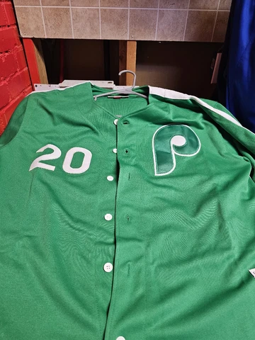 Mitchell And Ness Philadelphia Phillies St.Patrick's Day Jersey Mike Schmidt Cover
