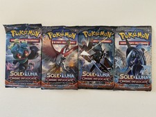 4 Bustine Booster Ombre Infuocate Artwork Completo Sigillate Sealed ITA