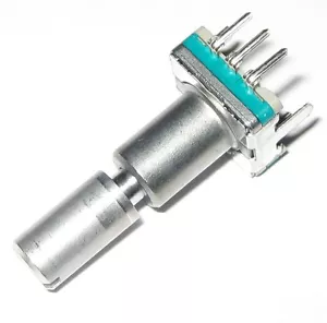 Alps Rotary Encoder w/ Momentary Switch - 30 Detents / 360 Degrees - PC Board - Picture 1 of 6