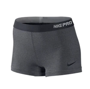 NEW NIKE PRO [L] Women's 3" COMPRESSION DRI-FIT Yoga/Gym Shorts-Grey 458653-091 - Picture 1 of 1