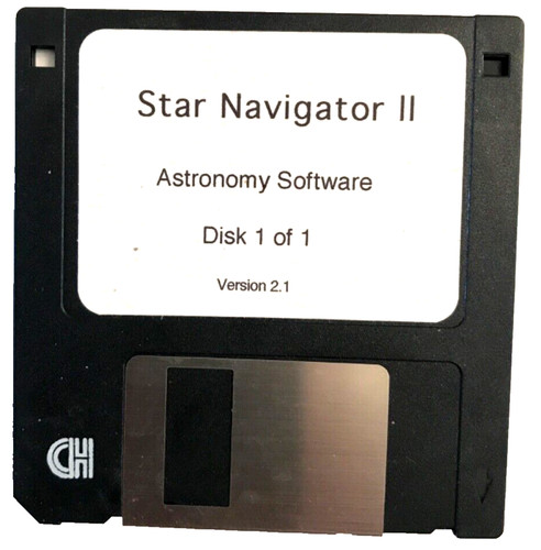 Star Navigator II Astronomy Software Floppy Disc for a Personal ...