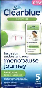 Clearblue Menopause Stage Indicator - 5 Test Sticks Exp 01/26++ - Picture 1 of 1