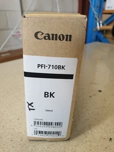 Genuine Canon PFI-710BK Black Ink for imagePROGRAF TX-2000 TX-3000 TX-4000 - Bild 1 von 3