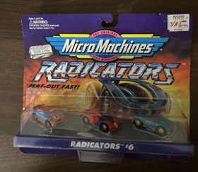 1994 Micro Machines radicators Collection #6 Galoob 74610 In Box