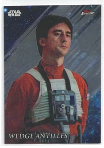 2018 TOPPS FINEST STAR WARS #95 WEDGE ANTILLES - Picture 1 of 1