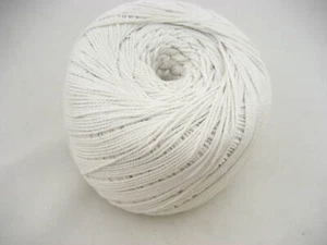 10m blanco 2mm Algodón Tapicería Cojín Cortina Cuerda Borde Recorte Cuerda - Imagen 1 de 8