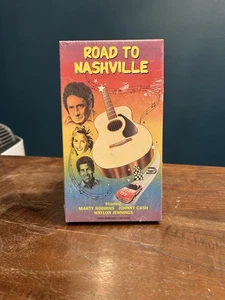 Road to Nashville (VHS) - SEALED - Marty Robbins - Johnny Cash - Waylon Jennings - Picture 1 of 1