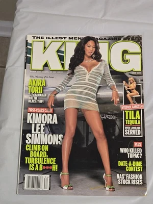 King Magazine September 2006 Issue #34 Featuring Kimora Lee Simmons - Image 1 of 2