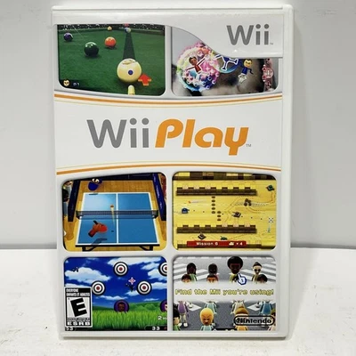 Nintendo Wii Play With Manual 2007 Working FREE SHIPPING  - Image 1 of 4