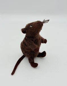 IKEA Rata Marrón Peluche Ratón Muñeca de Peluche Bordada Cosida Gosig Mus Mini 4" - Imagen 1 de 5