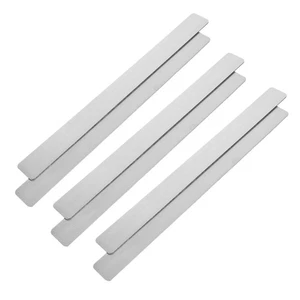 6 Pcs Metal Strip Adhesive Iron for Magnets Bulletin Board Photo - Picture 1 of 12