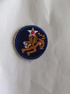 United States Army Air Forces 14th Air Force "Flying Tigers" Embroidery Patch - Picture 1 of 2