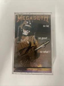 Megadeath - So Far, So Good…So What! - 1988 - Capitol Records - Cassette - Picture 1 of 6