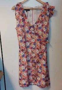 CR By Clements Ribeiro Floral Silk Dress - UK 16 - Picture 1 of 14