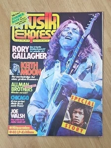 Musik Express 10/1978 Rory Gallagher/Jimi Hendrix/Joe Walsh/Keith Moon/Chicago  - Bild 1 von 13