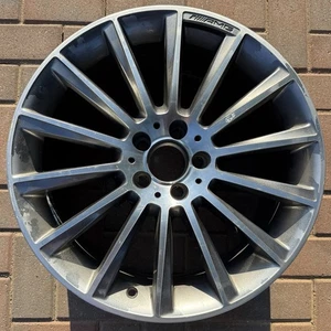 Mercedes-Benz C-Class AMG 19” Factory OEM REAR Wheel Rim P/N- A2054011400 - Bild 1 von 8