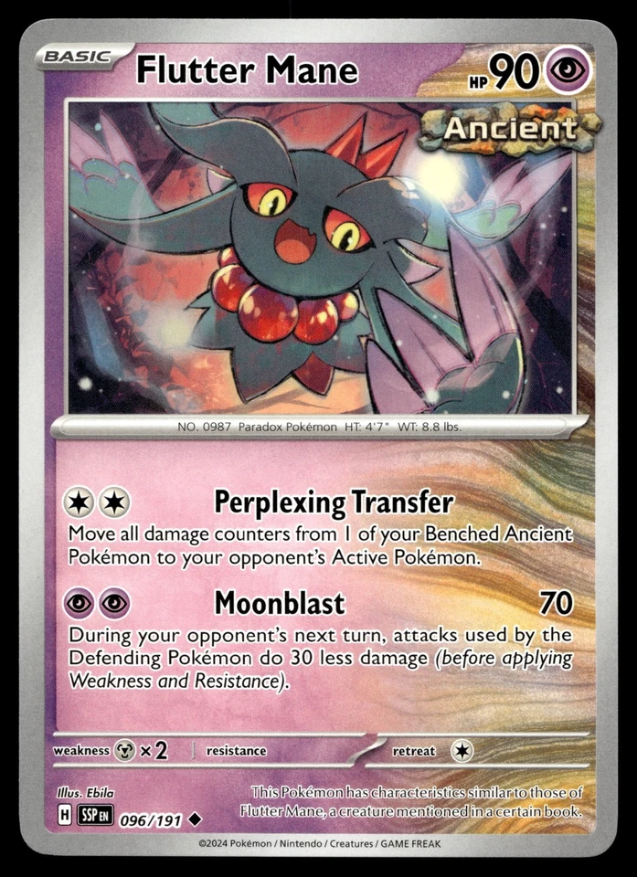 Flutter Mane 096/191 SSP SV08: Surging Sparks - Image 1 of 2