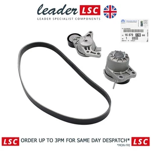 Drive Belt Kit Genuine Peugeot Traveller 2016 Onward NEW 1687977080 39176013 - Picture 1 of 12