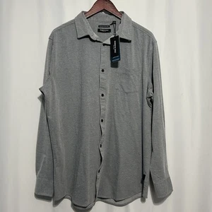 Kenneth Cole NY Men's Long Sleeve Button Down Stretch Shirt Pocket Size XL NWT - Picture 1 of 9