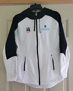 US SKI TEAM SWEATER JACKET Squaw Valley/Alpine Meadows Spyder Size M Womens - Picture 1 of 9