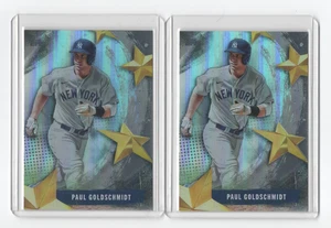 Paul Goldschmidt 2025 Topps Stars of MLB #SMLB-57 YANKEES w/sleeves 2 card lot - Picture 1 of 8