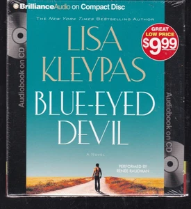 BLUE EYED DEVIL By Lisa Kleypas (2013 CD Abridged 5 Disc){2DBox4} - Picture 1 of 2