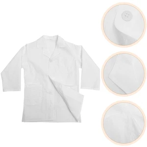 Children's Lab Coat Childrens Unisex Kids Toddler Women's Coats for - Picture 1 of 12
