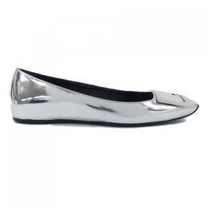 Roger Vivier flache Schuhe Damen Größe 34,5 silber Lackleder - Bild 1 von 6