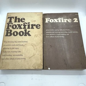 The Foxfire Books Volumes 1 And 2 Wigginton 1972-73; SC; Homesteading - Picture 1 of 8