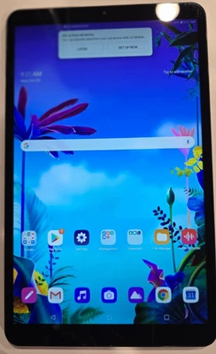LG G Pad 5 32GB Wi-Fi + 4G, (Unlocked) 10.1 inch Tablet Silver FDH USED GSM only - Image 1 of 4