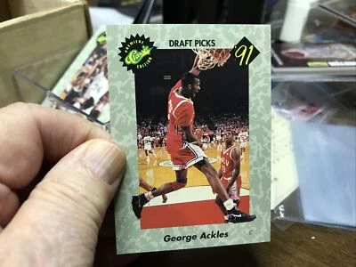1991 Classic #19 George Ackles - Image 1 of 2