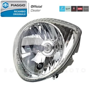 58258R FARO FANALE ANTERIORE ORIGINALE PIAGGIO LIBERTY RST 125-150-200 2004-2008 - Foto 1 di 3