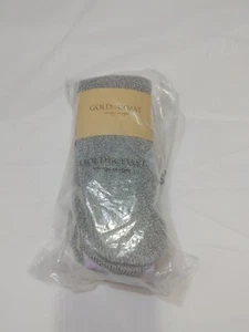 New Gold Coast Women's 4 Pack Diabetic Thermal Socks Size 4-10.5 Purple/Gray - Picture 1 of 2