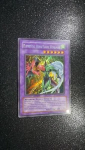 Yugioh ELEMENTAR-HELD FLAMMENFLÜGELMANN , ehc1-en004 Secret Rare englisch NM - Bild 1 von 7